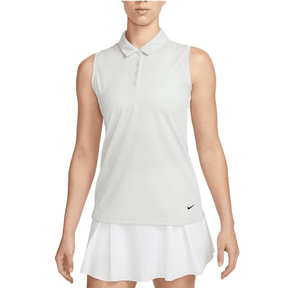 Nike Court Victory Golf Tennis Sleeveless Polo Top